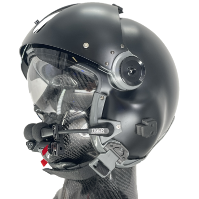 MSA/Tiger DOI/USFS Certified LH250T Flight Helmet with Tiger ANR Bluetooth Communications