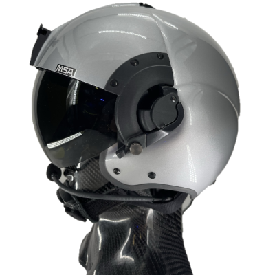 MSA/Tiger USA DOI/USFS Certified LH350T Flight Helmet with Tiger PNR Bluetooth Communications