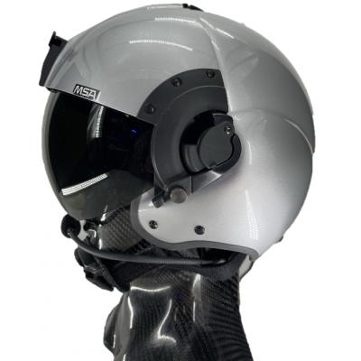 MSA/Tiger USA DOI/USFS Certified LH350T Flight Helmet with Tiger PNR Bluetooth Communications