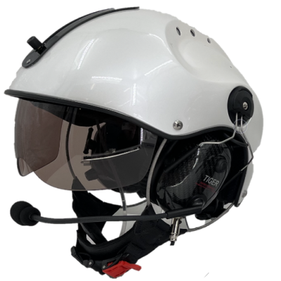 Icaro Pro Copter EMS/SAR Aviation Helmet with Tiger PNR High Impedance Headset