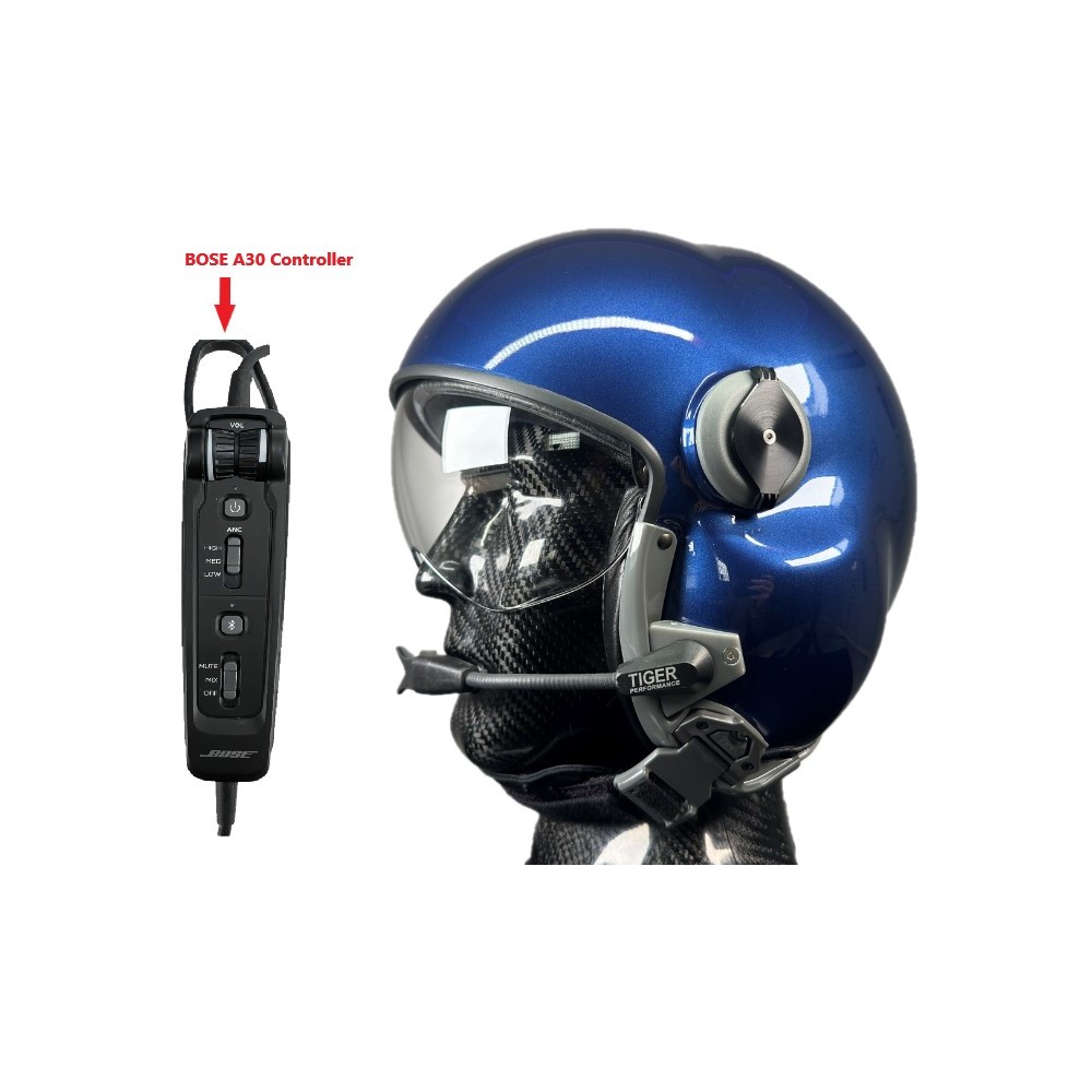 MSA Gallet LH050 Flight Helmet with BOSE A30 Communications