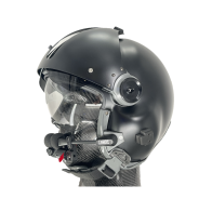 MSA Gallet LH250 Flight Helmet with David Clark DC ONE-X ANR/ENC Communications