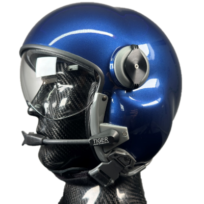 MSA/Tiger USA DOI/USFS Certified LH050T Flight Helmet with David Clark DC ONE-X ANR/ENC Communications