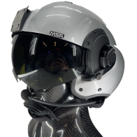 MSA/Tiger USA DOI/USFS Certified LH350T Flight Helmet with David Clark DC ONE-X ANR/ENC Communications