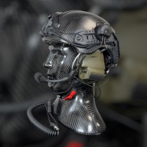 Icaro Carbon X Tactical Helmet with PNR Comms | Helicopter Helmets