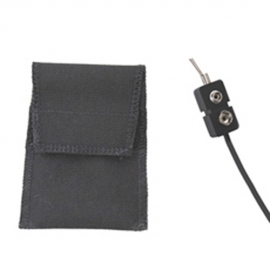 Active Noise Reduction Soft Battery Pouch with Shut Off Switch