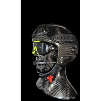 Tiger Carbon X Tactical/EMS/SAR Open Face Helmet without Communications