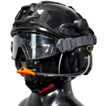 Icaro Carbon X Tactical/EMS/SAR Helmet with PNR Comms | Pilot Helmets