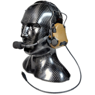 Tiger 3M Peltor ComTac VIII INTERCOM LOW/HIGH IMPEDANCE PNR Tactical Hear Thru Headset