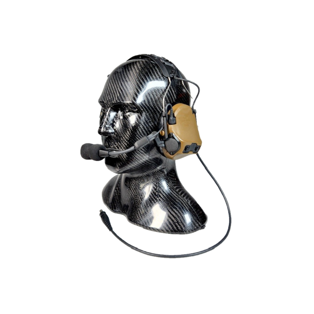 Tiger 3M Peltor ComTac VIII INTERCOM LOW/HIGH IMPEDANCE PNR Tactical Hear Thru Headset