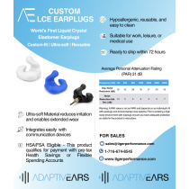 Tiger/Adaptive Ears LCE/CEP Custom Ear Piece Headset/Helmet Kit