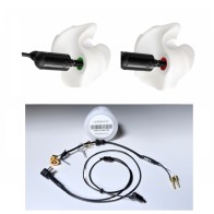 Tiger/AdaptivEars LCE/CEP Custom Ear Piece Headset/Helmet Kit