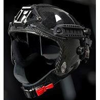 Tiger Carbon X Tactical/EMS/SAR Open Face Helmet without Communications