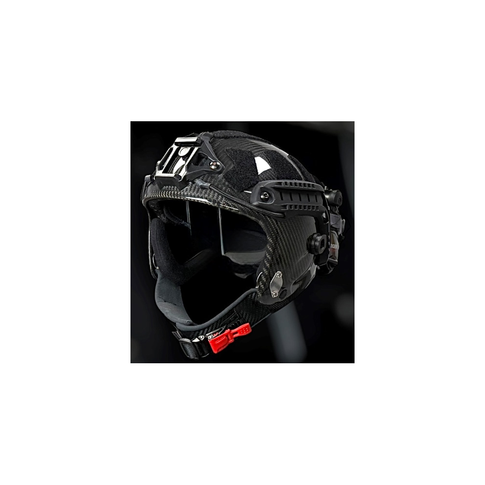 Tiger Carbon X Tactical/EMS/SAR Open Face Helmet without Communications