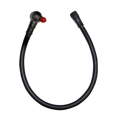 90º Swivel Banjo SCUBA Hose with Black Fittings 