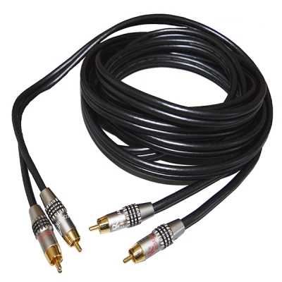 Waterproof Double Shielded Directional Stereo RCA Cable