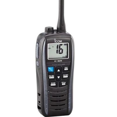 ICOM M25 5 Watt VHF Marine Handheld Transceiver