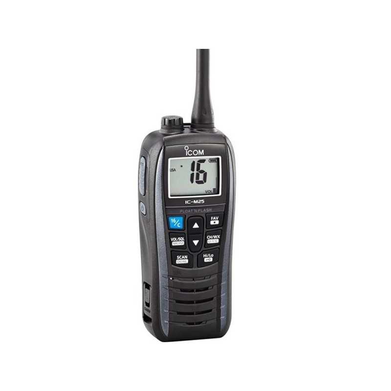 ICOM M25 5 Watt VHF Marine Handheld Transceiver