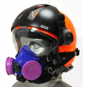 Half Respirator Masks for Air Medical/EMS/SAR Flight Helmets