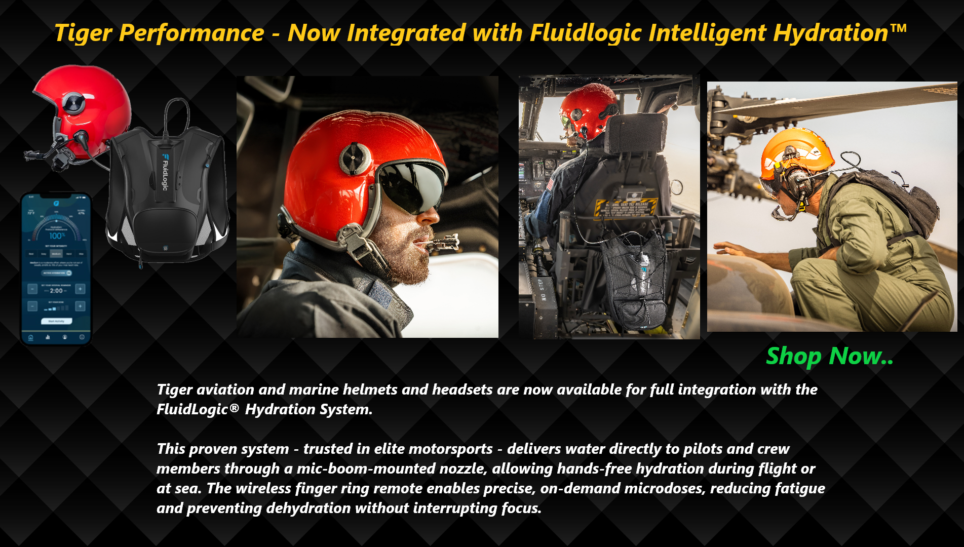 Tiger/FluidLogic Smart GPR50 Hydration System`